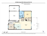 Main level floor plan.