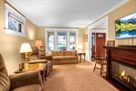 Bright carpeted Liv Rm + Foyer 