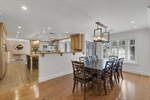 Kitchen opens to Dining Room 