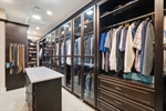 Massive walk in closet in primary