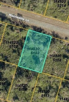 Morrisette Ln Lot 3,  North Port, FL 34288