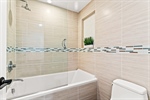 Tubshower area in hall bath-beauitfully remodeled