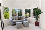 Sitting area in primary bedroom