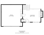 Living room level floor plan.