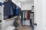 Plenty of room in this large walk-in closet