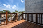 Spacious rear deck