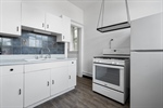 Kitchen with new LVP flooring
