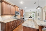 Stainless appliances.
