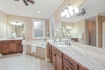 Two separate vanities.