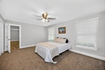 Light and bright bedrooms.