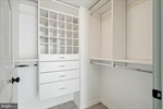 Large custom designed walk-in closet