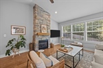 Gas fireplace