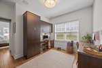 Third bedroom with built-ins