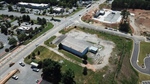 rear view to intersection