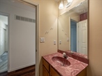 Hall Bath 8x5 With Wood Sink Basin