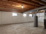 Sunlight Softly Enters Through Basement Windows