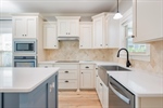 Full tile backsplash.