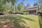The home sites on a .25 acre lot.