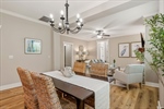 Dining space.