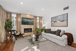 La_Terrasse_Beverly_Hills_447_N_Doheny_Drive_102_Luxury_Condo_Living_Room_Fireplace_TV 