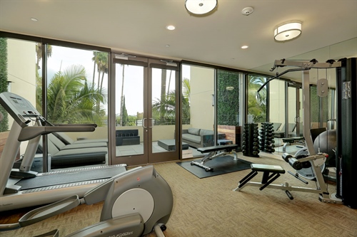 447 N. Doheny Drive #102  Gym - La Terrasse Beverly Hills Condo For Sale