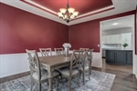 Stunning formal dining room.