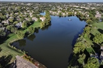 13 acre lake park complete with fishing docks.