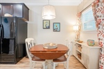 Light and bright dining.