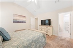 Vaulted ceiling and private ensuite.