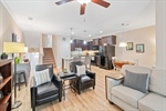 You will love the open flow of the living spaces.