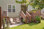 Outside enjoy time on the deck and patio.