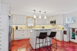 Large eat in kitchen with breakfast bar