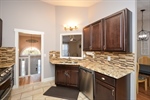 Granite and Tile Backsplash