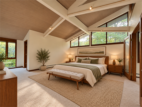 Primary Bedroom VIRTUAL STAGED