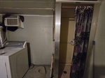 Basement clothes dryer_shower
