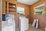 Laundry room.