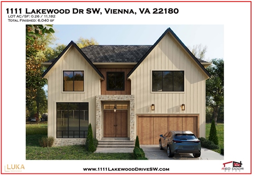 1111 Lakewood Drive SW,  Vienna, VA 22180