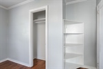 Closet and great built ins.