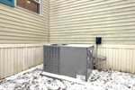 Central air exterior condenser