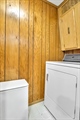 Laundry area:Dryer + built in wall cabinet