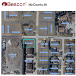 GIS + Parcel Info Image - 500 Sunset St Ida Grove Iowa