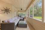Private screened porch