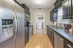 Stainless steel appliances.
