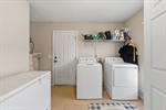 Large laundry and mud room.