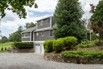 Two-car garage with new concrete floor