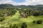 Located between the 7th and 8th fairway