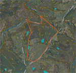 Map - Aerial with Contours