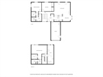 Combined-Unit 113 first floorbasement floorplan