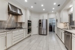 Stainless appliances: gas cooktop  double ovens