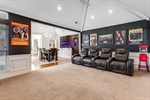 MediaLiving Area adjacent to Game Room  Wet Bar
